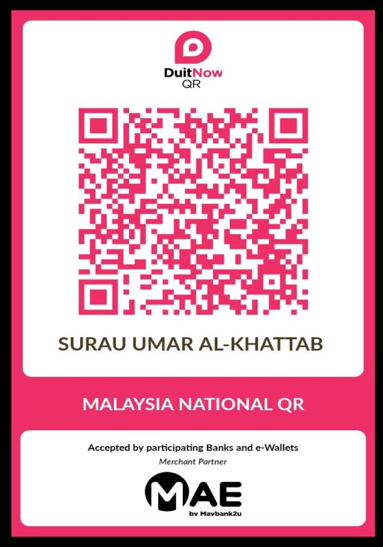 DuitNow QR Code Maybank Surau
