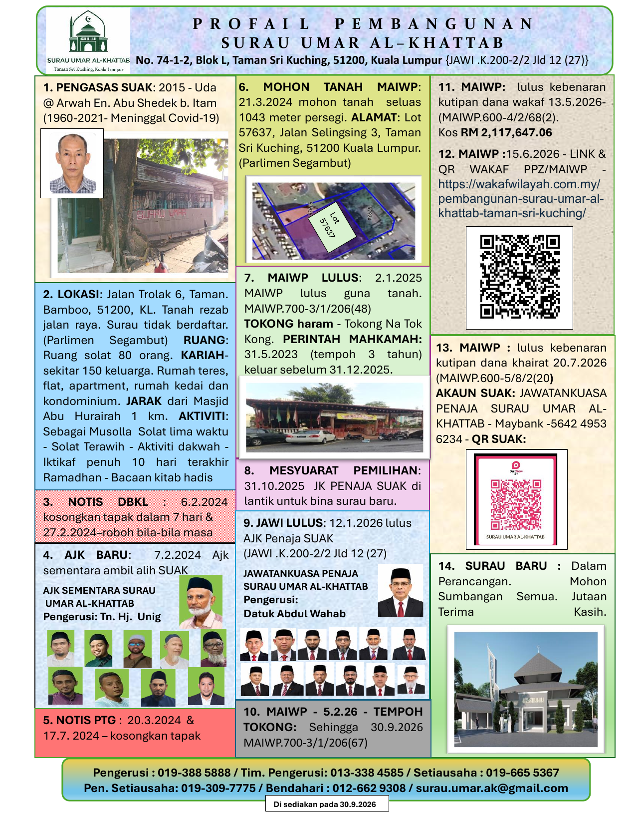 Poster Kempen Dana Surau